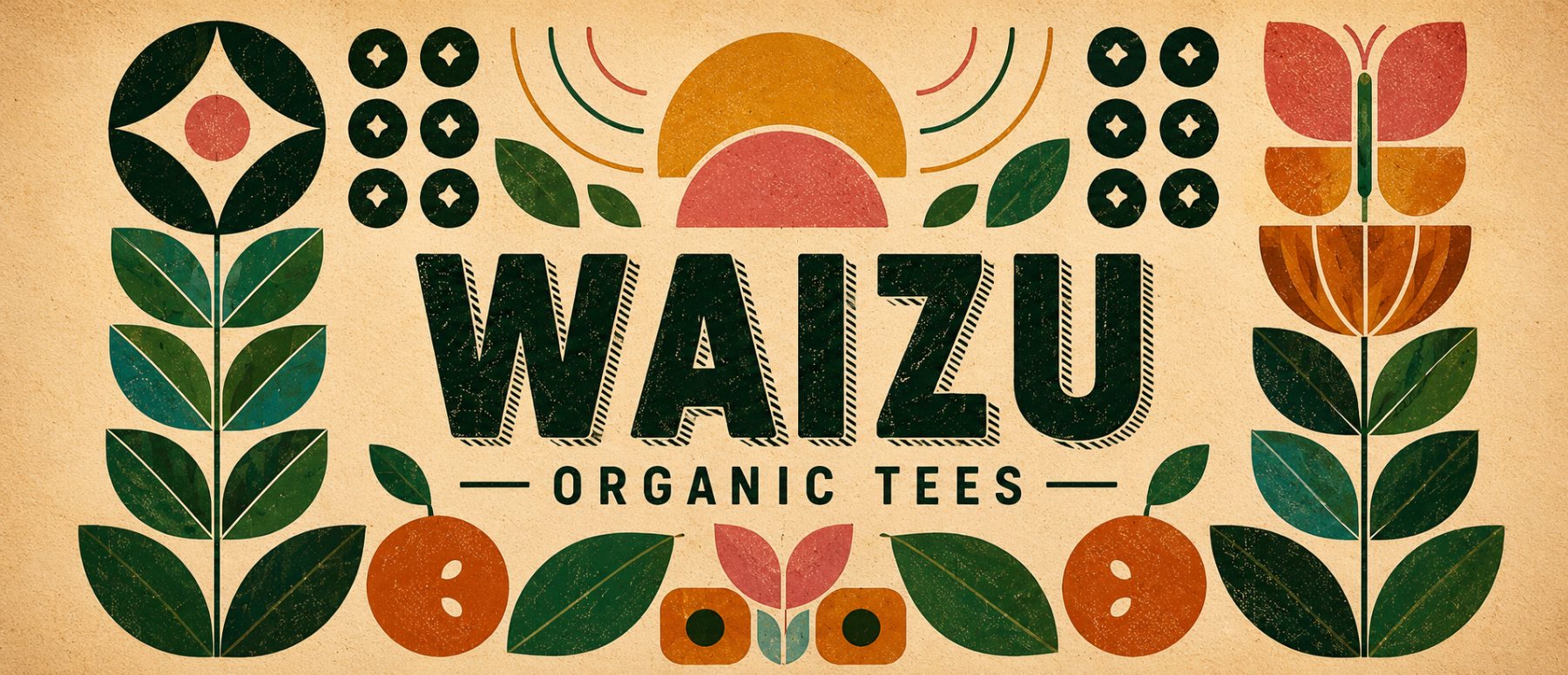 Logotipo de Waizu Organic Tees